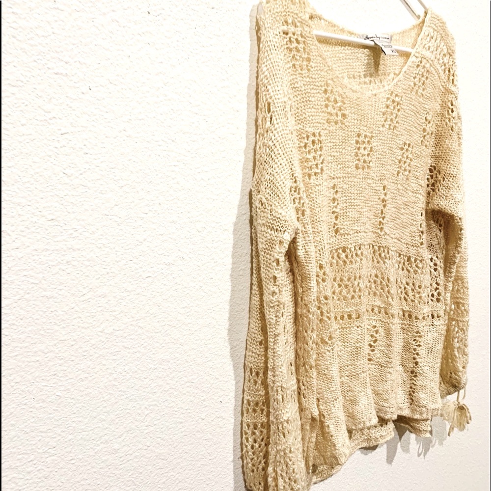 Beautiful Open Knit Sweater